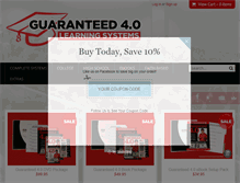 Tablet Screenshot of guaranteed4store.com